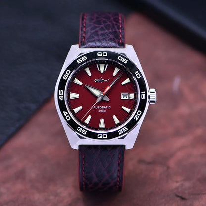 Heimdallr Monster Watch NH35A Movement 48mm Calendar C3 Luminous Stainless Steel Strap Automatic Mechanical Watch For Man 20Bar