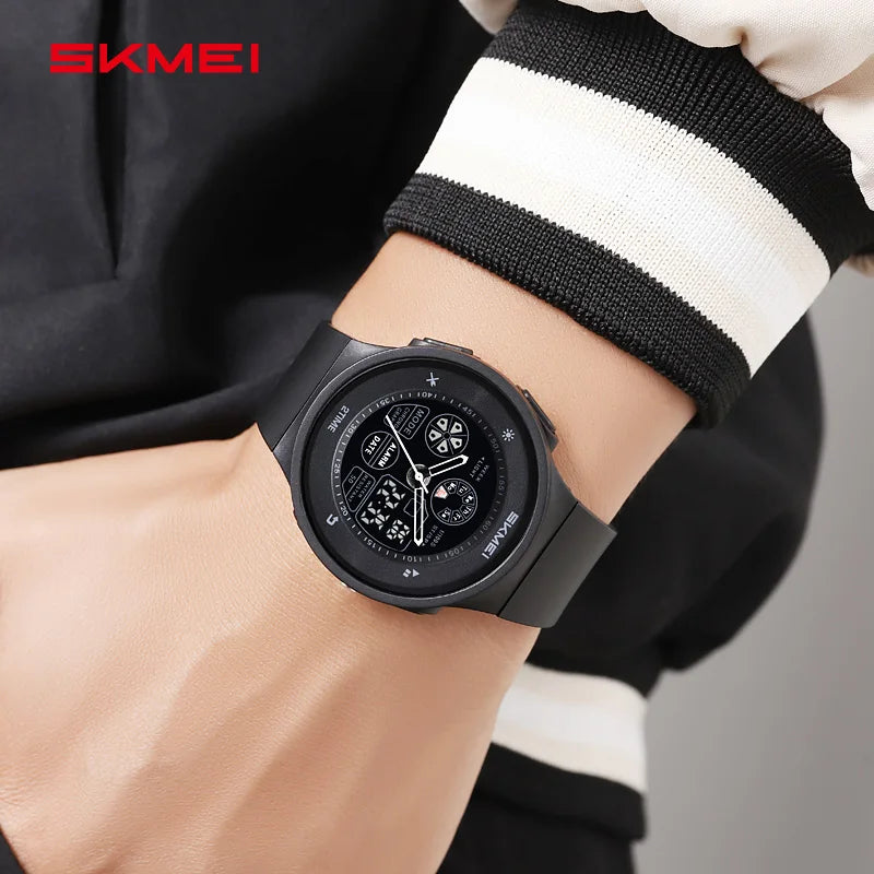 SKMEI 2346 New Arrival Colorful Fashion Unisex Men Women Time Big Digital Display PC Classic Sport Watch Chronograph Wristwatch