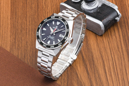 Heimdallr Monster Watch NH35A Movement 48mm Calendar C3 Luminous Stainless Steel Strap Automatic Mechanical Watch For Man 20Bar