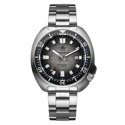 ADDIESDIVE Watch For Man AD2511 Sapphire Glass Window Display BGW9 Luminous 200M waterproof 316L Stainless Steel Quartz Watches