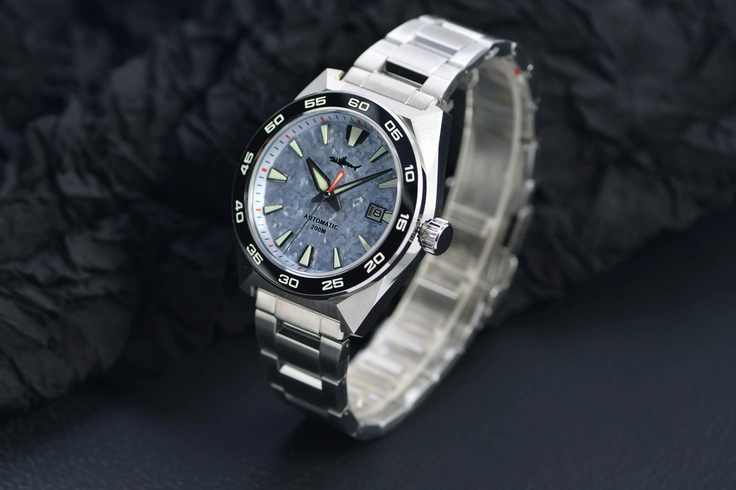 Heimdallr Monster Watch NH35A Movement 48mm Calendar C3 Luminous Stainless Steel Strap Automatic Mechanical Watch For Man 20Bar