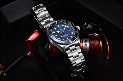 PAGANI DESIGN 2026 New BB58 Men's Watches Mechanical Watch For Men Luxury Automatic Miyota 8215 Sports Waterproof Watch Mens