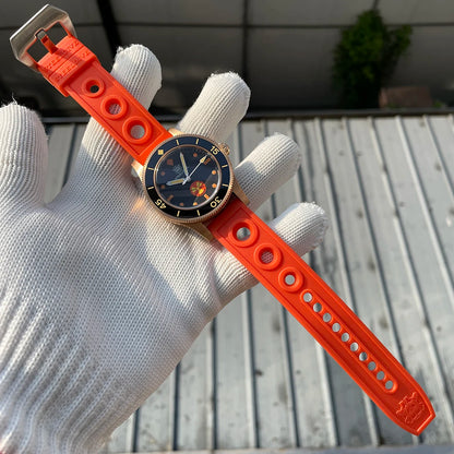 STEELDIVE SD1952VS New Arrival Solid Bronze Case Black Dial 300M Waterproof NH35 Mechanical Sapphire Glass Mens Dive Watch