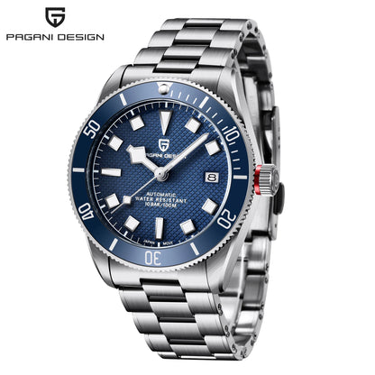 2026Pagani design BB58 watches retro diving men's mechanical watch NH35 automatic watch Luxury AR Sapphire mirror leisure clock