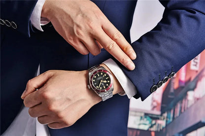 PAGANI DESIGN 2026 New BB58 Men's Watches Mechanical Watch For Men Luxury Automatic Miyota 8215 Sports Waterproof Watch Mens