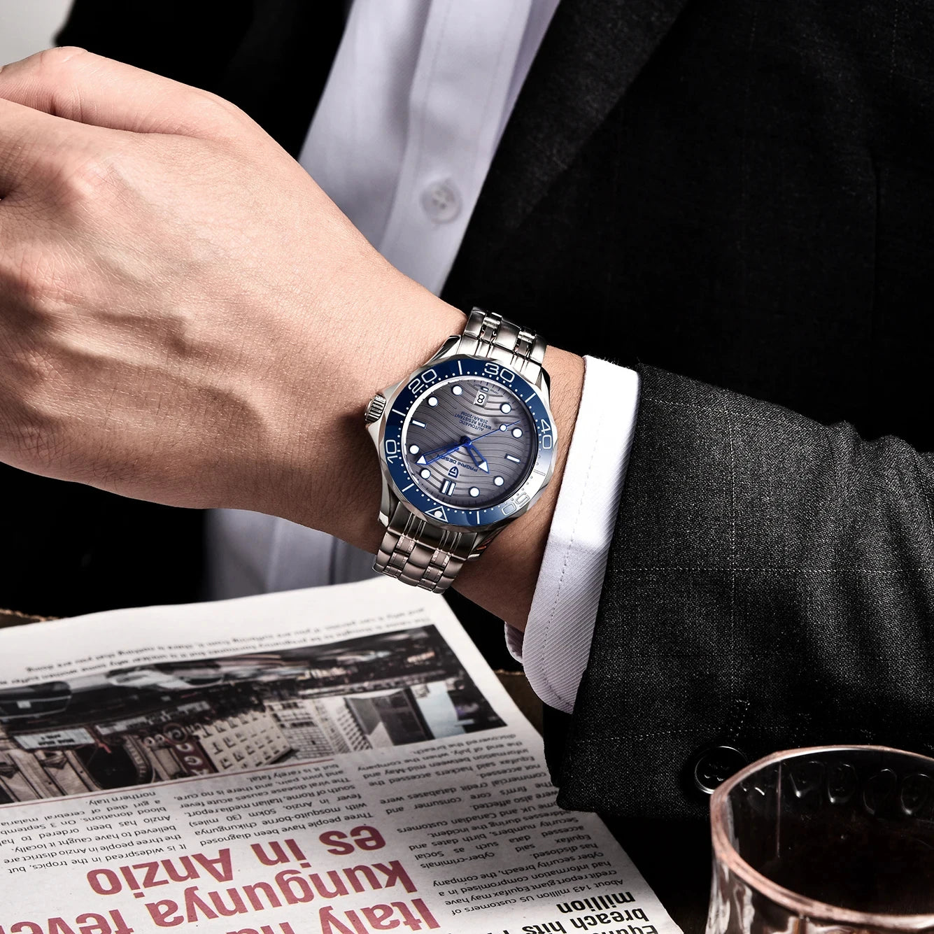 PAGANI DESIGN 2026 New Business Watch Mechanical luxury Wrist watch for men Automatic Miyota 8215 Clock Men Watch waterproof