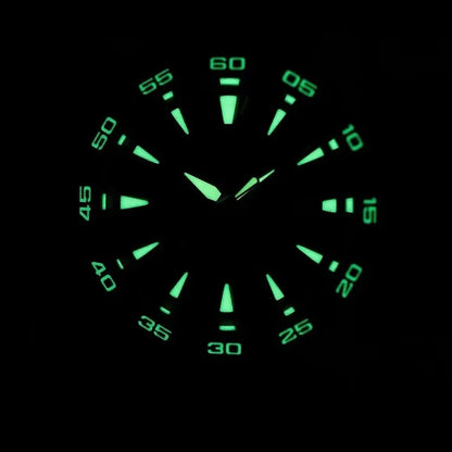 Heimdallr Monster Watch NH35A Movement 48mm Calendar C3 Luminous Stainless Steel Strap Automatic Mechanical Watch For Man 20Bar