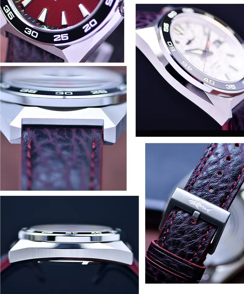 Heimdallr Monster Watch NH35A Movement 48mm Calendar C3 Luminous Stainless Steel Strap Automatic Mechanical Watch For Man 20Bar