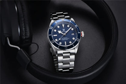 PAGANI DESIGN 2026 New BB58 Men's Watches Mechanical Watch For Men Luxury Automatic Miyota 8215 Sports Waterproof Watch Mens