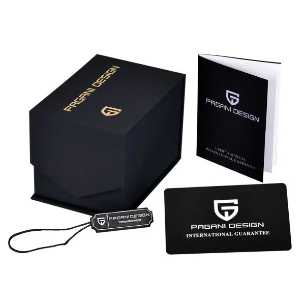 PAGANI DESIGN 2026 New VK63 Rainbow Circle Luxury Quartz Watch For Men Stainless Steel 30M Waterproof Chronograph reloj hombre